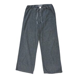 CP Shades Vintage Wide Leg Casual Luxe Pants 100% Cotton Lagenlook Minimal Sz M